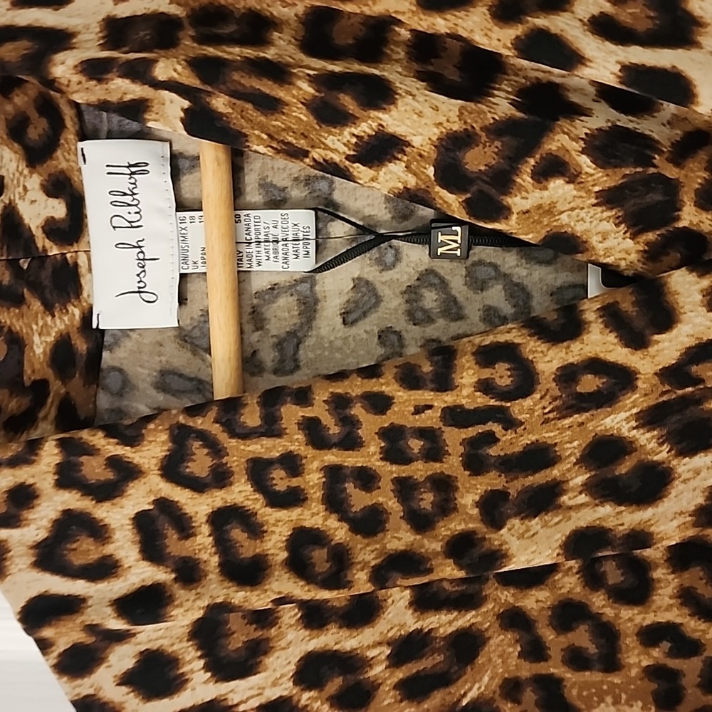 Joseph Ribkoff Leopard Print Dress - Picture 2 of 5